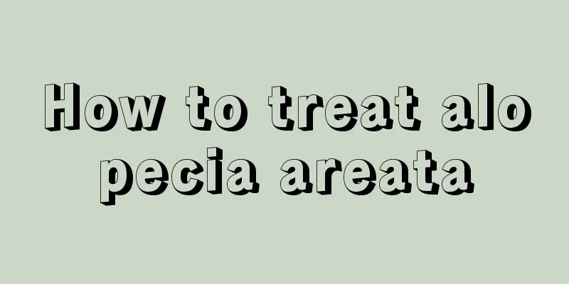 How to treat alopecia areata
