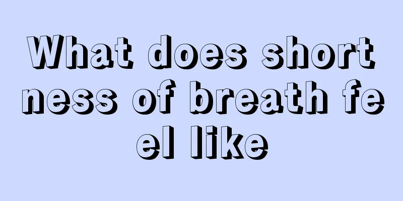 What does shortness of breath feel like