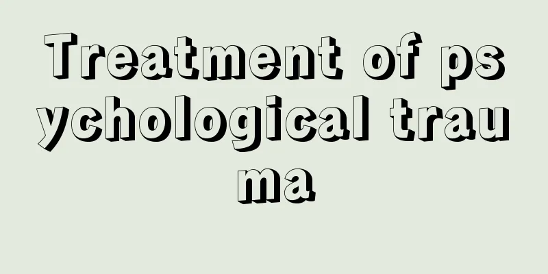 Treatment of psychological trauma