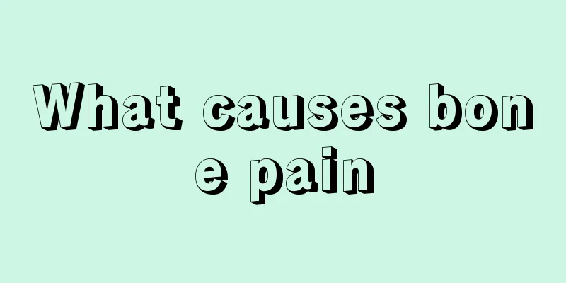 What causes bone pain