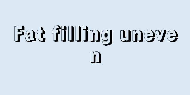 Fat filling uneven