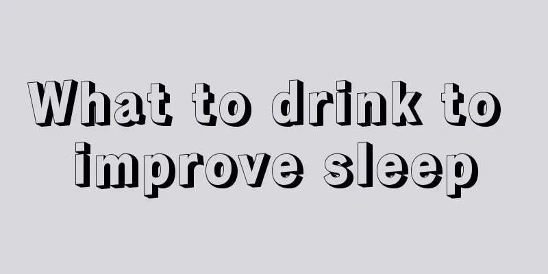 What to drink to improve sleep