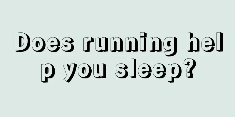 Does running help you sleep?