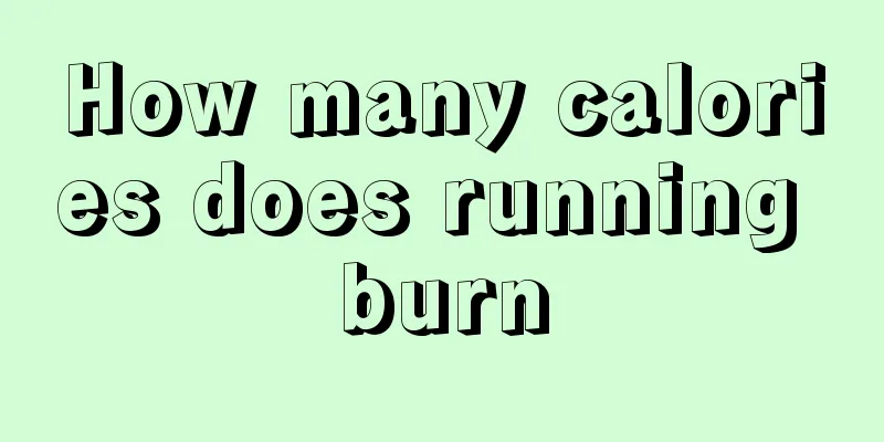 How many calories does running burn