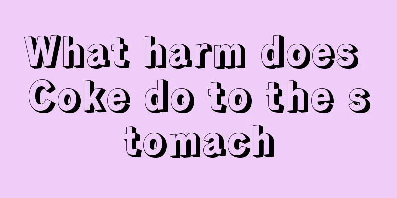 What harm does Coke do to the stomach