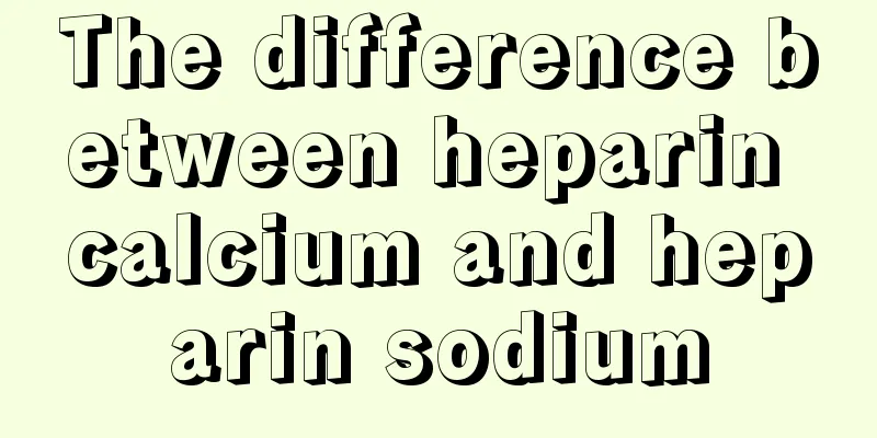 The difference between heparin calcium and heparin sodium