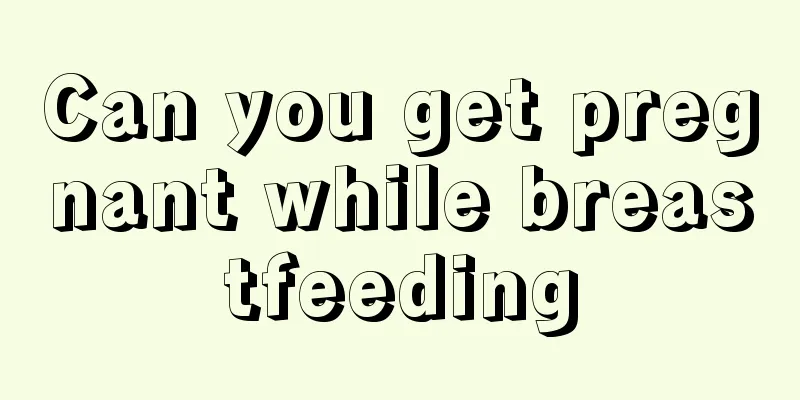 Can you get pregnant while breastfeeding