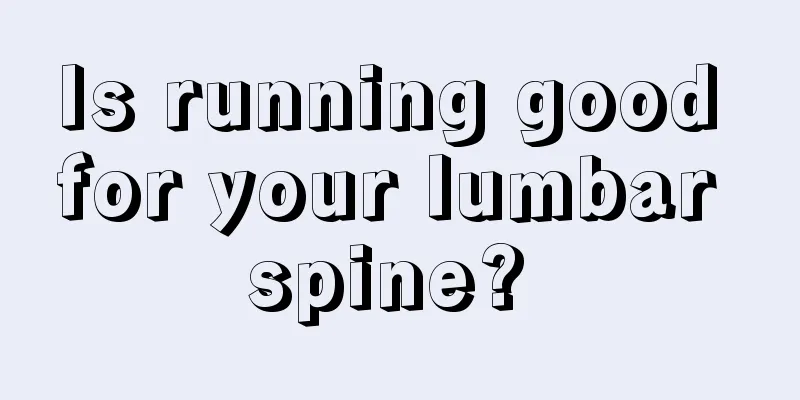 Is running good for your lumbar spine? 
