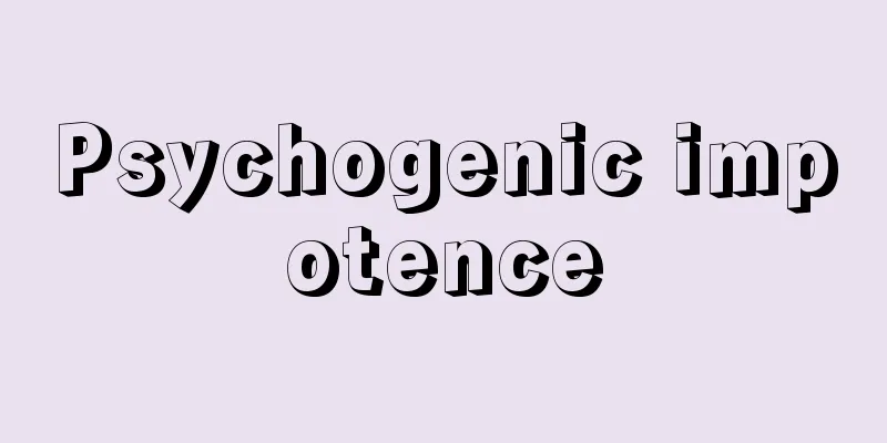 Psychogenic impotence