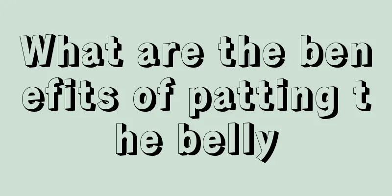 What are the benefits of patting the belly