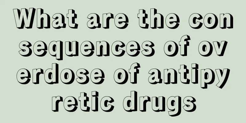 What are the consequences of overdose of antipyretic drugs