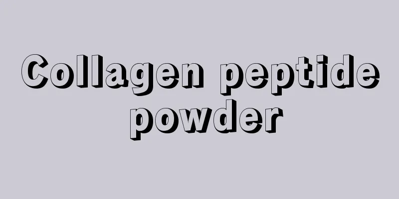 Collagen peptide powder
