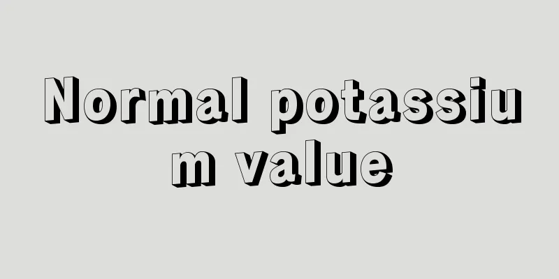 Normal potassium value
