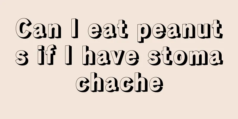 Can I eat peanuts if I have stomachache