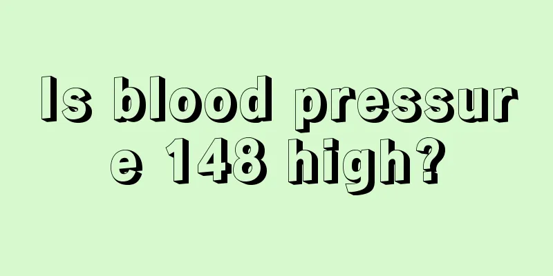 Is blood pressure 148 high?