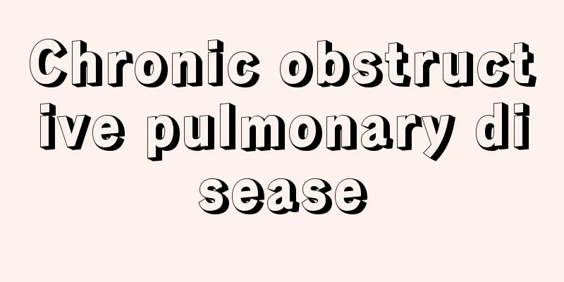 Chronic obstructive pulmonary disease