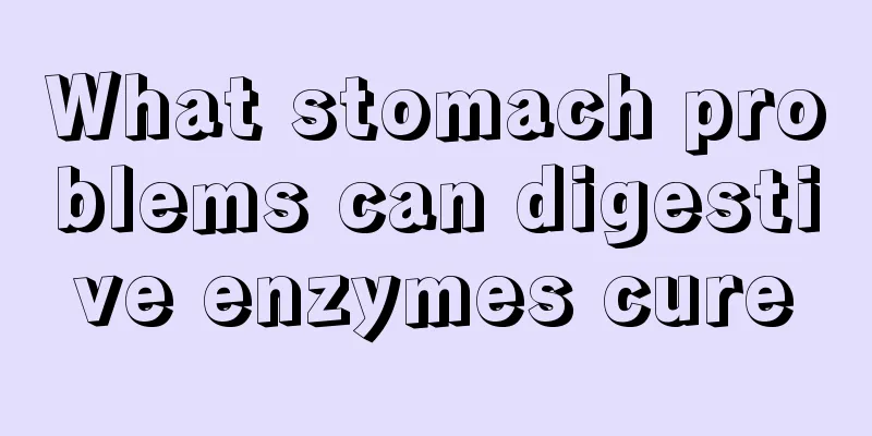 What stomach problems can digestive enzymes cure