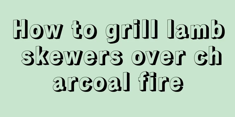 How to grill lamb skewers over charcoal fire