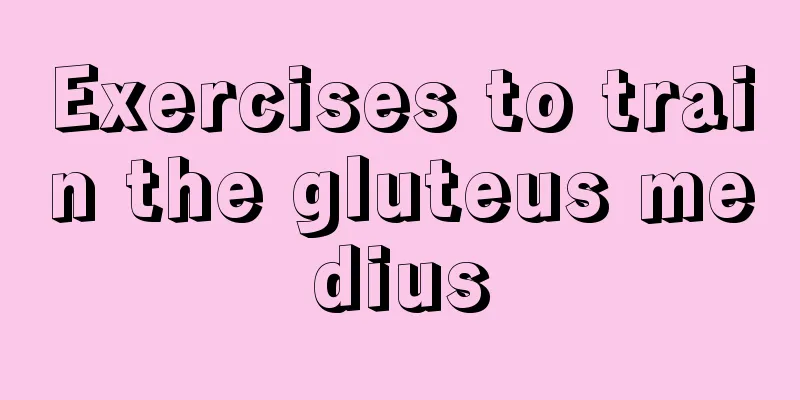 Exercises to train the gluteus medius