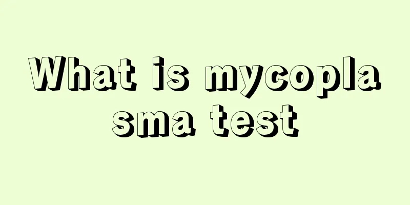 What is mycoplasma test
