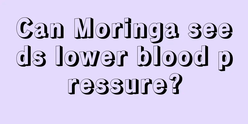 Can Moringa seeds lower blood pressure?