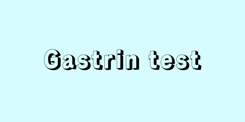 Gastrin test