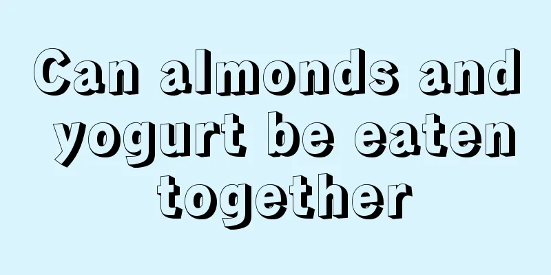 Can almonds and yogurt be eaten together