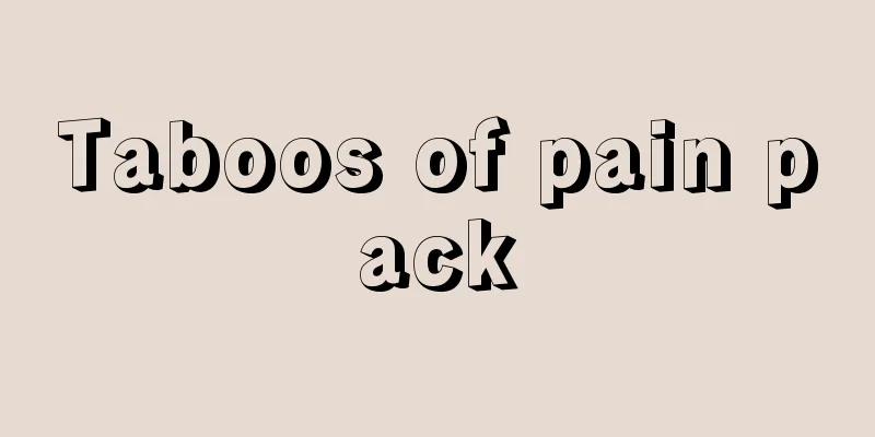 Taboos of pain pack
