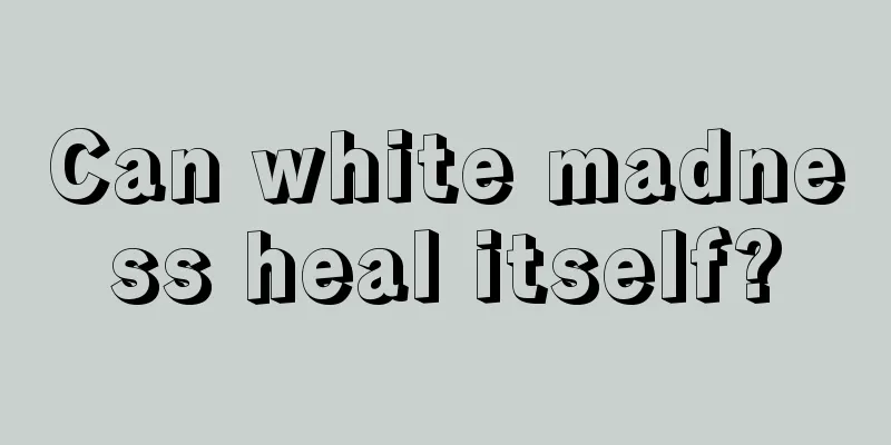 Can white madness heal itself?