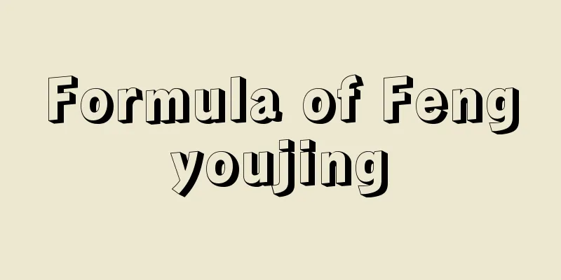Formula of Fengyoujing