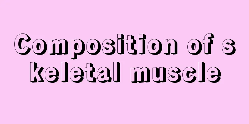 Composition of skeletal muscle