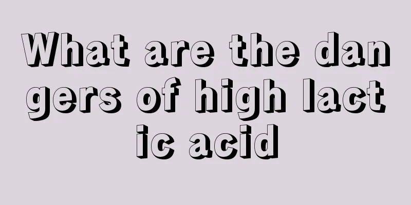 What are the dangers of high lactic acid