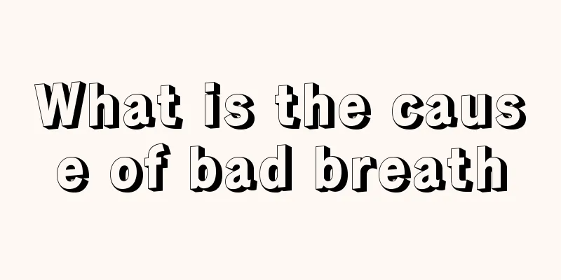What is the cause of bad breath
