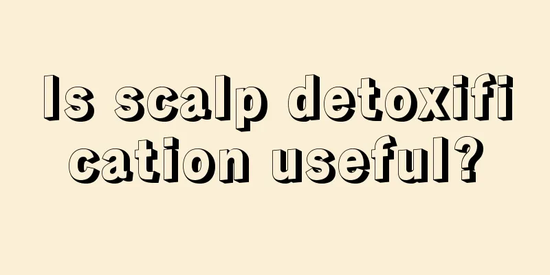 Is scalp detoxification useful?