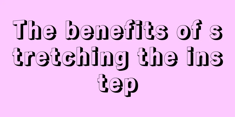 The benefits of stretching the instep