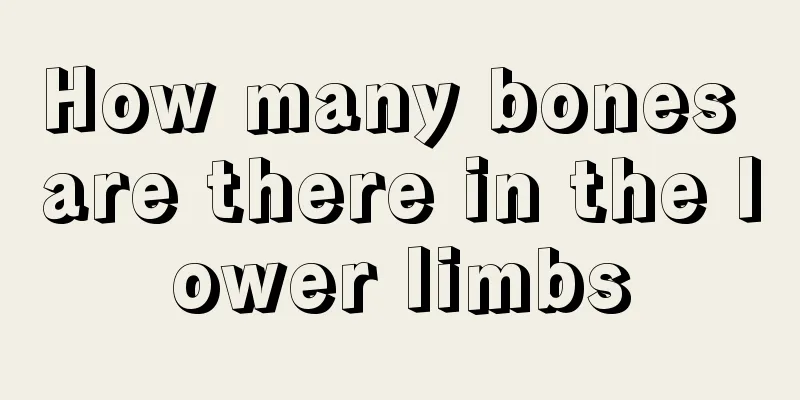 How many bones are there in the lower limbs
