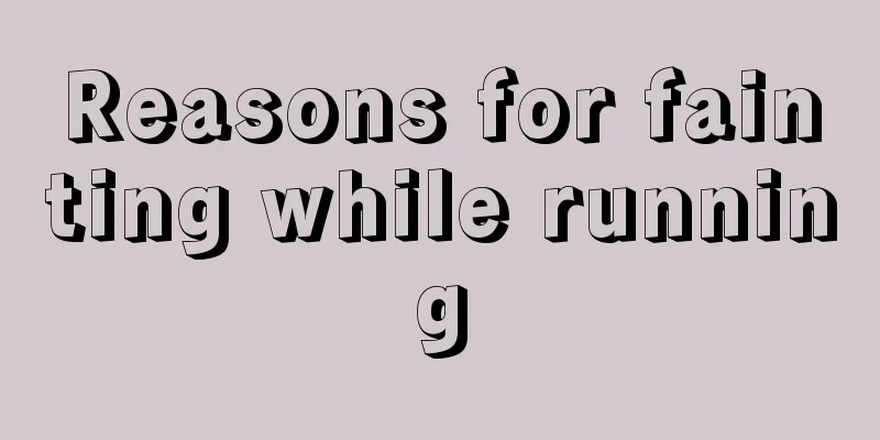 Reasons for fainting while running