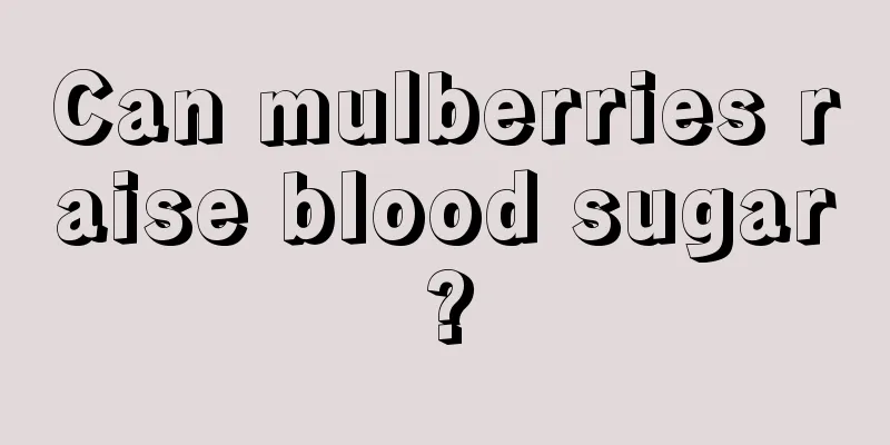 Can mulberries raise blood sugar?