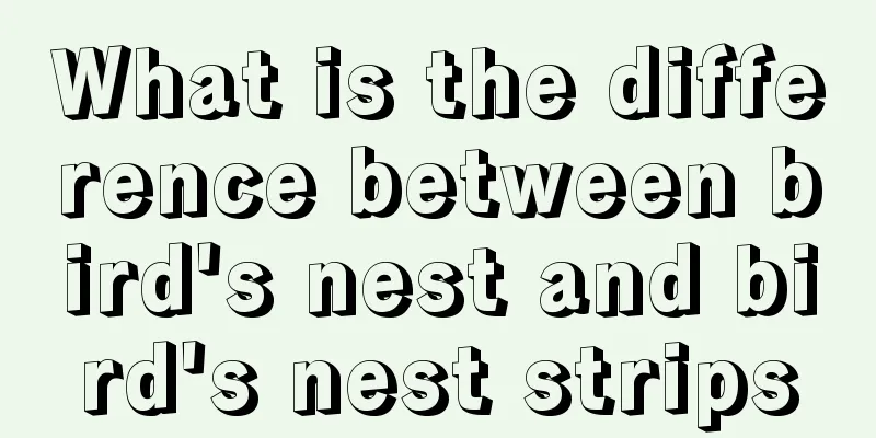 What is the difference between bird's nest and bird's nest strips