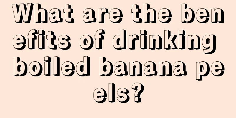 What are the benefits of drinking boiled banana peels?