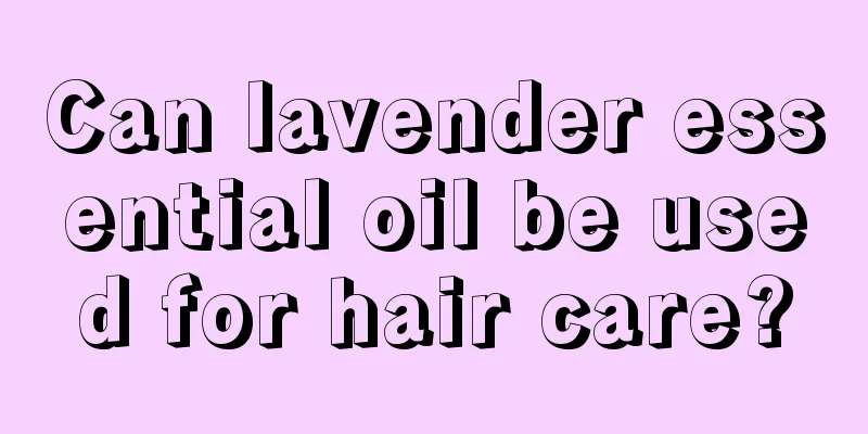 Can lavender essential oil be used for hair care?