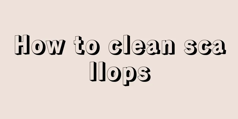 How to clean scallops