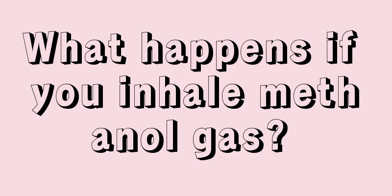 What happens if you inhale methanol gas? 