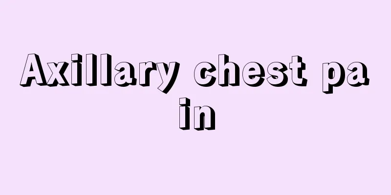 Axillary chest pain