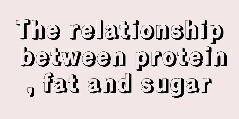 The relationship between protein, fat and sugar
