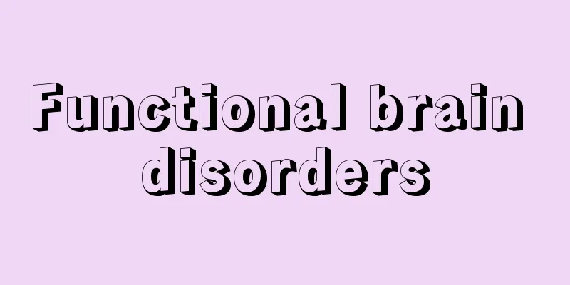 Functional brain disorders