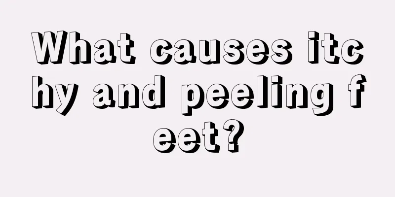 What causes itchy and peeling feet?