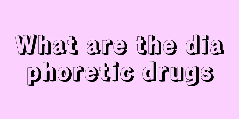 What are the diaphoretic drugs