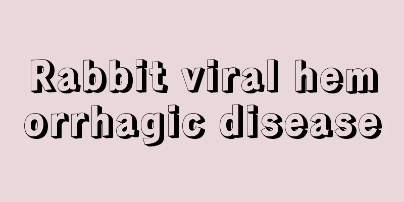 Rabbit viral hemorrhagic disease