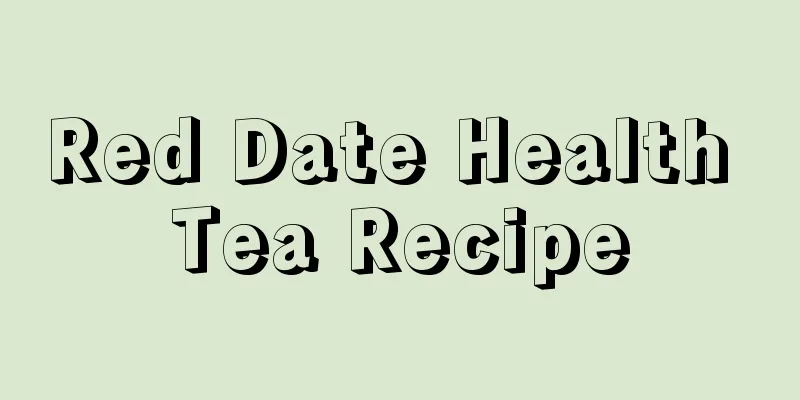 Red Date Health Tea Recipe